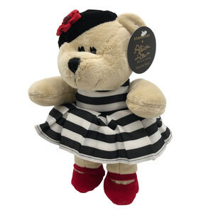 Starbucks Holiday Alice & Olivia Bearista Plush Bear By Stacy Bendet IN BOX!